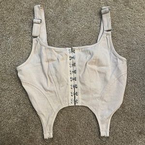 Corset beige